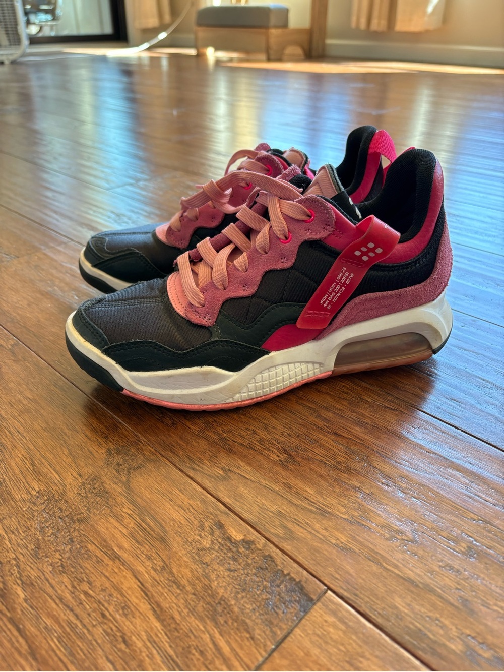 Jordan Big Kids Black and Pink MA2